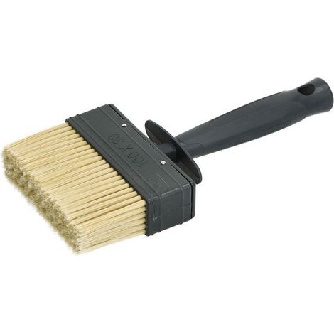 Pinceau à badigeon 100 x 30 mm avec des soies PET perforées