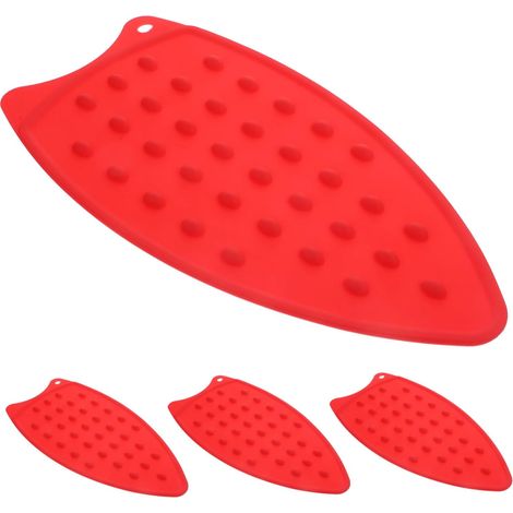 4pièces Coussin De Repassage Et Dessous De Plat Silicone Résistant Chaleur (1/5)