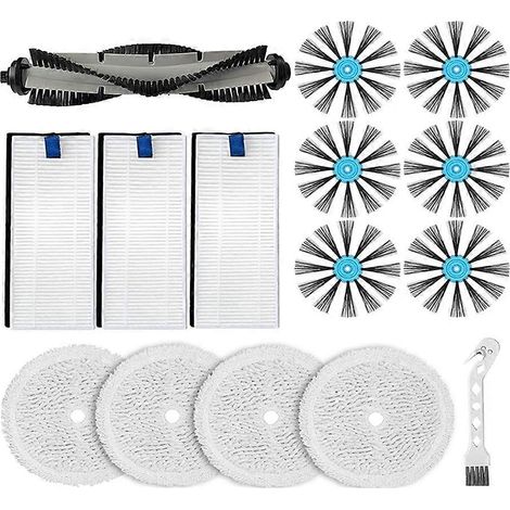Accessoires de rechange pour filtre à tambour et serpillière pour aspirateur robot Spinwave Hard Floor Expert 3115/EV675 (1/4)