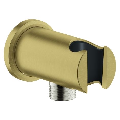 Grohe Rainshower - Wandanschlussbogen mit Halterung, Cool Sunrise gebürstet 26658GN0