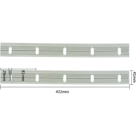 Check dimensions before ordering. Industrial canister vacuum cleaner water extractor accessories, squeegee accessories, rubber strips. (1/5)