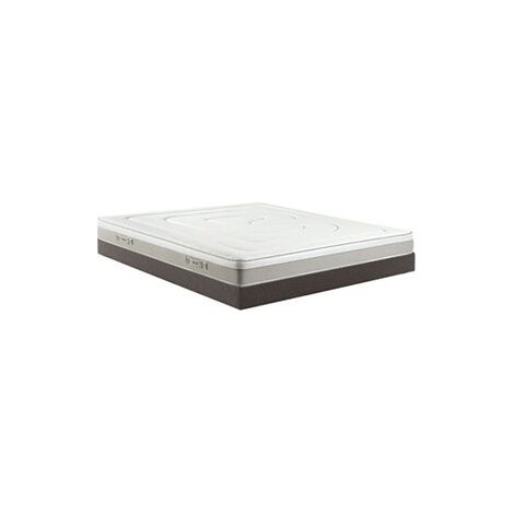 Pack Solaire Robusto Brown Bultex matelas + sommier 90x190 1 place moelleux 5 zones (1/2)