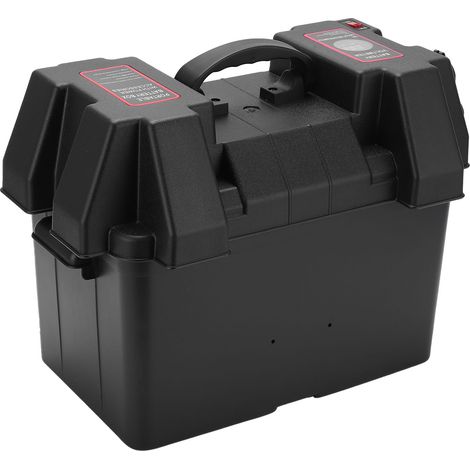 Boîtier de batterie de secours pour moteur, centre d'alimentation portable avec voltmètre pour voiture, camping-car, yacht, bateau 12 V (1/5)