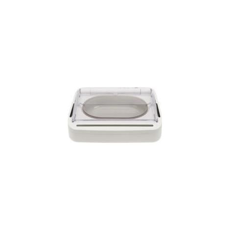 SUREFEED Distribuidor de comida automático para gatos anti-olor - Blanco (Entregado con un tazón simple) (1/5)