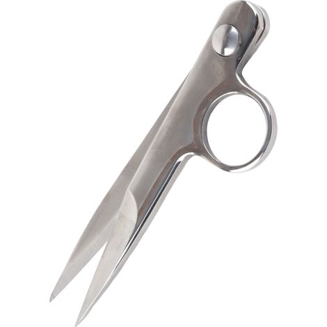 Fadenschere aus Edelstahl, kleine Fadenschere zum Abschneiden kleiner Fäden aus Stoff (1/5)