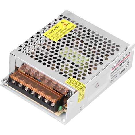 Convertisseur/driver d'alimentation à découpage 120 W 10 A pour système de caméra de sécurité à bande lumineuse LED