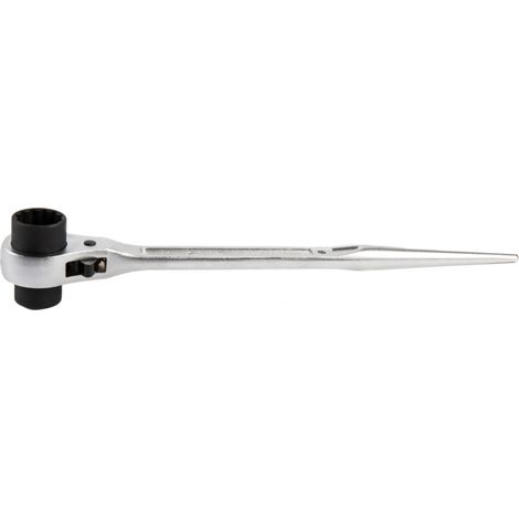 Cliquet pour construction d'échafaudages STIER 19 x 22 mm, double six pans (1/4)