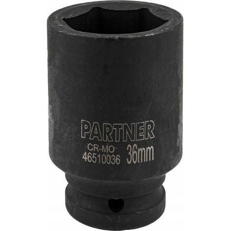 Partner Tiefen-Schlagschlüssel 36 mm Metall robust