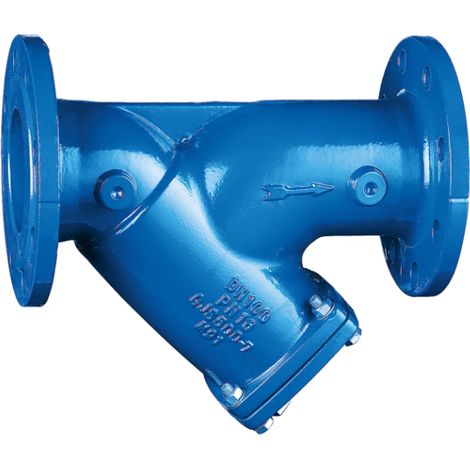 Schrägflansch-Schmutzfänger für Sanitäranwendungen. DN 50-PN 16 Caleffi 579050  Ghisa