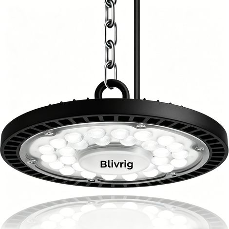 100W UFO Projecteur LED Garage Atelier Lampe Industrielle 10000LM (1/5)