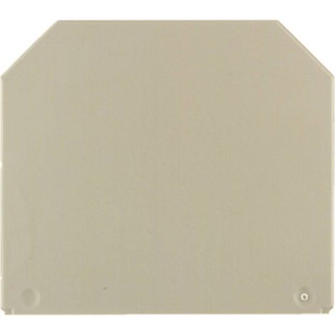 Flasque d&146extrémité Weidmuller, série W pour Blocs terminal à rail DIN ( Prix pour Paquet de 5 ) (1/2)