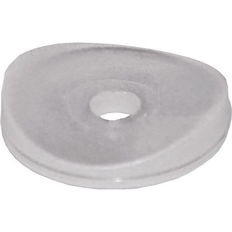 Rondelle per chiodi autofilettanti in plastica - ø mm.20x5