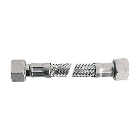 FLESSIBILE FLEXCORE FF RIDOTTO PARIGI - INOX 304/PE-RT + GUARNIZIONE 3/8FX1/2F CM 35- 5 pezzi