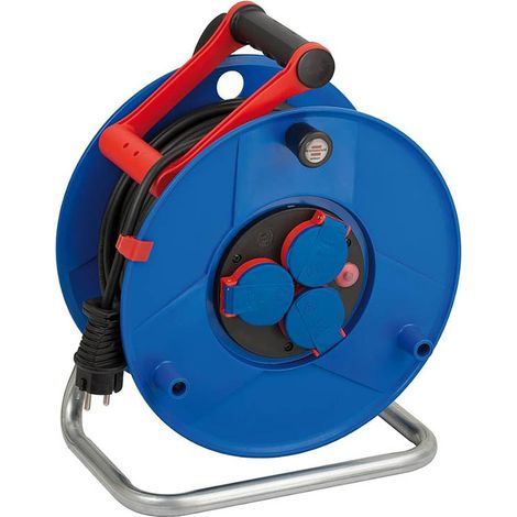 brennenstuhl Enrouleur Bremaxx câble 50m bleu extérieur (1/2)