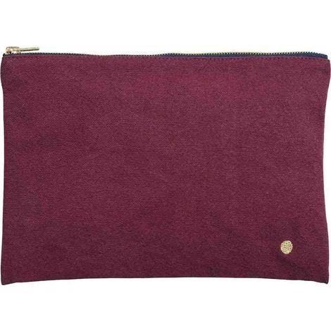 Housse de Protection et Couverture Coloris Bordeaux Taille L 19 x 28 x 1 cm - PANGIVO (1/3)