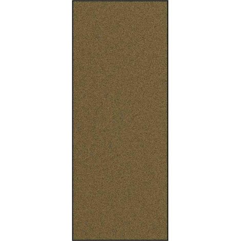 Zerbino d'ingresso moderno rettangolare 120 x 300 cm antiscivolo per interni/esterni in poliammide marrone 020057936