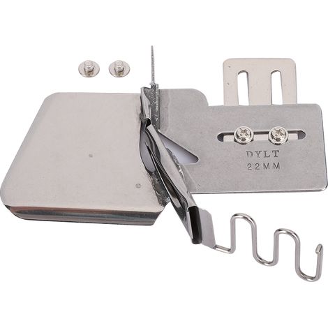 Computergesteuerte Steppstich-Nähmaschine mit 22-mm-4-Falz-Overlock-Aufsatz (1/5)