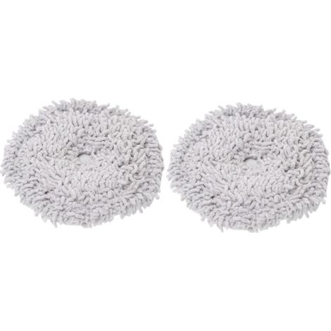 Lot de 2 chiffons de nettoyage pour balayeuse Dreame W10 W10 PRO Support de tampons de rechange (1/5)