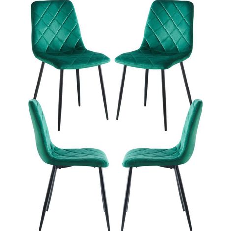 Packs Sillas Comedor - Pack 4 Sillas Drat - Verde (1/5)