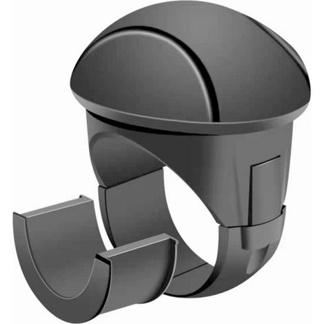 Boule D'assistance Au Volant - Universelle Pour Voitures Et Camions - Installation Rapide Sans Outils - Noir - 1 Pièce (1/5)