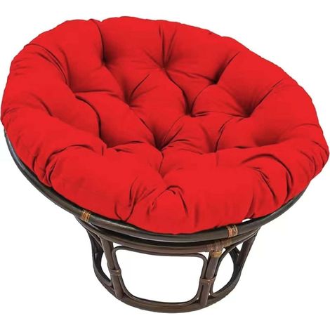 Papasan Round Chair Cushions, Thick Hanging Chair Cushion, Thick Papasan Armchair Cushion, for Outdoor Garden, Balcony and Living Room, D, 70  70cm (1/5)