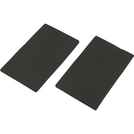 Lot de 2 tapis de meubles antidérapants, pieds en caoutchouc épais auto-adhésifs, protections de sol, compatibles avec les chaises et les canapés. (1/5)