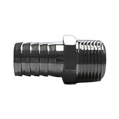 Douille raccord mâle 1/4" pour tuyau d'air D. 8 mm - 304048 - Alsafix