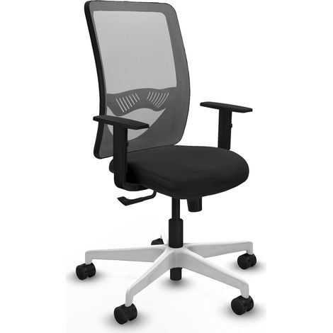 Silla de oficina piqueras y crespo Zulema gris malla (1/2)