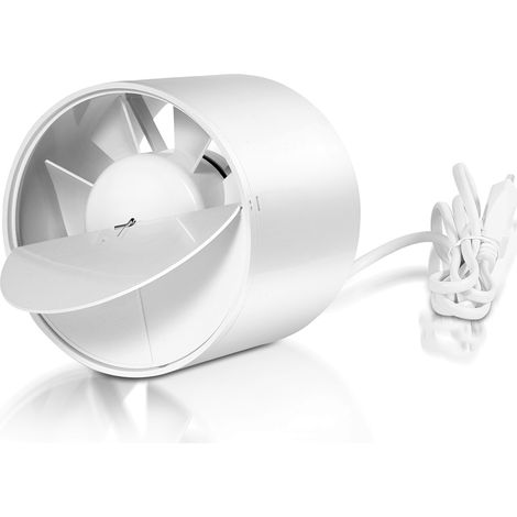 SWANEW Rohr Ventilatore Condotto Ventilatore Condotto di Scarico Ventilatore Ventilatore Ventilatore con Cuscinetto Olio- 100mm (1/5)