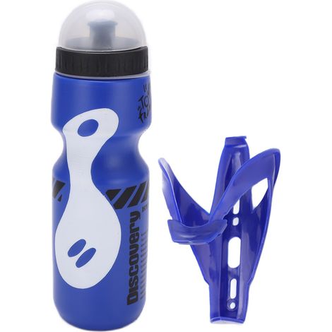 Porte-bidon de vélo léger et durable, support de bouteille d'eau pour cyclisme en plein air - Bleu (1/5)