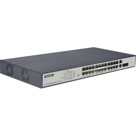 Switch réseau RJ45/SFP Digitus DN-95343 24+2 ports 10 / 100 MBit/s A307922 (1/5)