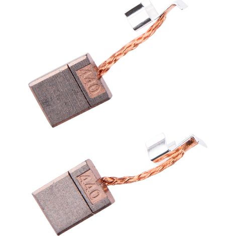 Paire de charbons CB440 pour perceuse – Balai charbon pour usage intensif – Compatible avec Makita – Longueur 50mm - 194427-6