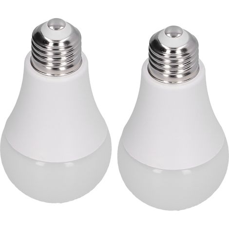 Lot de 2 ampoules LED E27 non dimmables à économie d'énergie 13W/1560LM pour chambre à coucher 85265V (lumière blanche pure) (1/5)