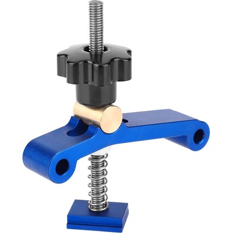 Kit de serre-joints à rainure en T pour le travail du bois, pour panneaux de particules et autres travaux de menuiserie. Serre-joints multi-usages pour rail en T. (1/5)