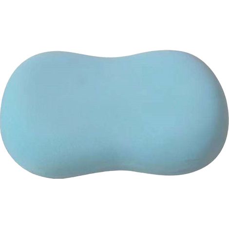 Oreiller Ergonomique en Mousse Mémoire pour le Soutien Cervical - Coussin Confortable pour Dormir et Soulager les Douleurs au Cou et aux Épaules, Bleu Ciel (1/5)