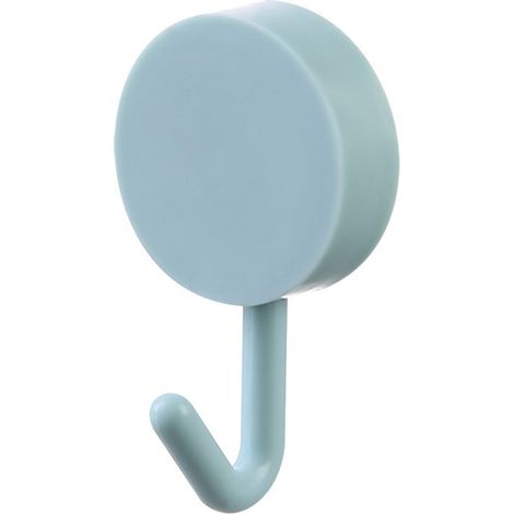 Selbstklebende dekorative Wandhaken, Tragfähigkeit 1-3 kg, blaue Farbe.