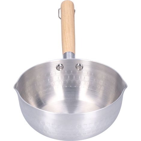 18 cm / 7,1 Zoll Stielkasserolle aus Edelstahl 304, ohne Deckel, für den Küchengebrauch (1/5)