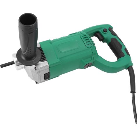 Vibrateur à béton portatif avec bouton de verrouillage, 5000 tr/min, fenêtre de dissipation de chaleur latérale, outil vibrant électrique portatif pour béton (1/5)
