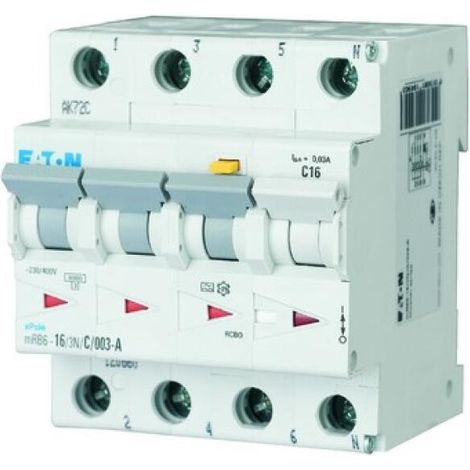 Interruttore Eaton mBR4 25 3N C 400 Volt 2 Chilogrammi