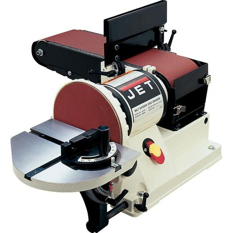 Ponceuse à bande et à disque 150x1220 mm dia. 250 mm 0,95 kW 230V Jet JSG-96 (1/6)