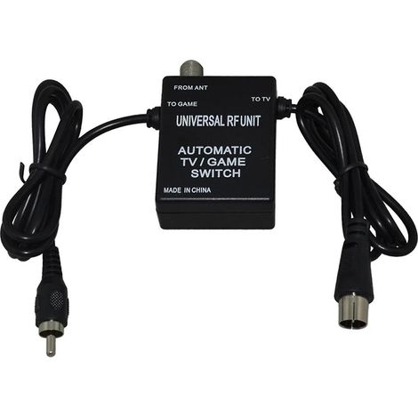 Adaptateur RF 3 en 1, câble et commutateur de jeu TV automatique pour SNES. (1/5)