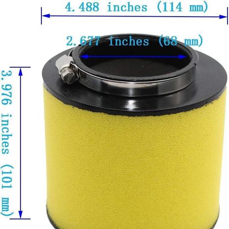 17254-HN5-670 Air Filter Suitable for Honda Rancher 350 TRX350TE TRX350TM Medium (1/4)