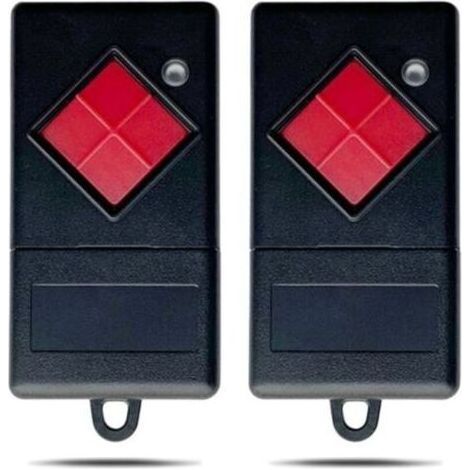 Télécommande Garage Dic-ert MAHS40-01 40.685MHz Lot de 2 Remplacement Compatible Sans Fil Portable Robuste