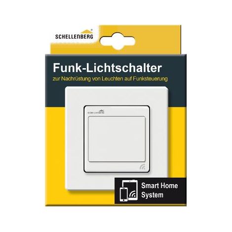 Schellenberg Funk-Lichtschalter UP weiß Lichtschalter (1/2)