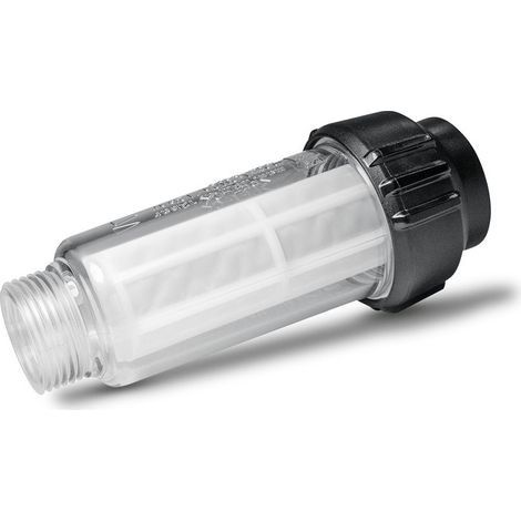 Wasserfilter für Hochdruckreiniger mit Adapter, 4 x 4 x 11 cm, F 3/4", M 3/4" (1/2)