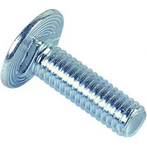 Vis TRCC collet réduit Zingué - 6 x 16 mm- Vendu par 200 (1/2)