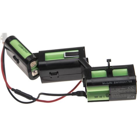 vhbw batteria compatibile con Philips FC6162, FC6162/02 aspirapolvere home cleaner (1500mAh, 12V, NiMH)