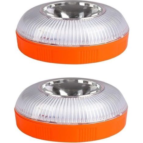Lampe rechargeable homologuée selon la norme V16 pour les balises de détresse à induction magnétique des véhicules (1/5)