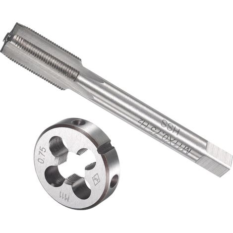 Taraud et Matrice Ensemble M11 x 0,75 Filetage Machine Vis Robinet (1/5)