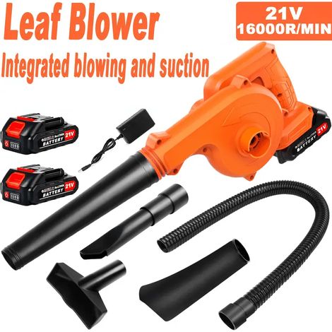 Souffleur & Aspirateur de Feuilles Sans Fil 2-en-1 - Compatible Batteries 21V (DCB206/DCB181) - 20 000 Tr/min - 193 km/h - Léger et Polyvalent (1/5)
